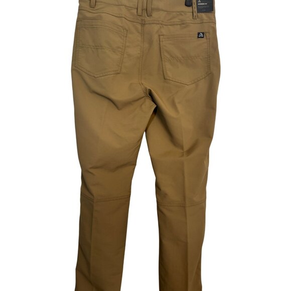 NWT Mens 32x32 Alpine Design Pants Nylon/Polyester/Spandex Khaki Stretch - Picture 9 of 16